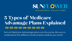 5 types of medicare advantage plans explained blog cover